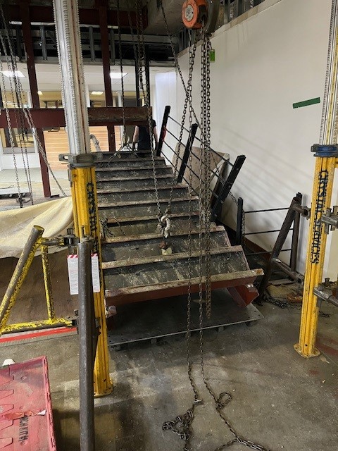 Bankers Hall Stair Removal